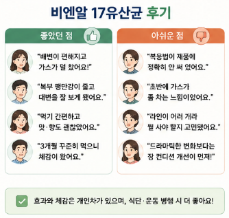 비엔알-17유산균-후기-먹는법-복용시간-부작용-가격-홈쇼핑
