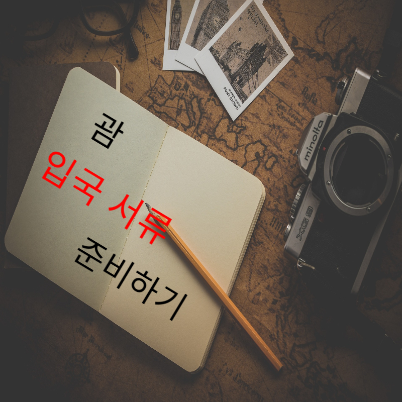 괌 입국 서류