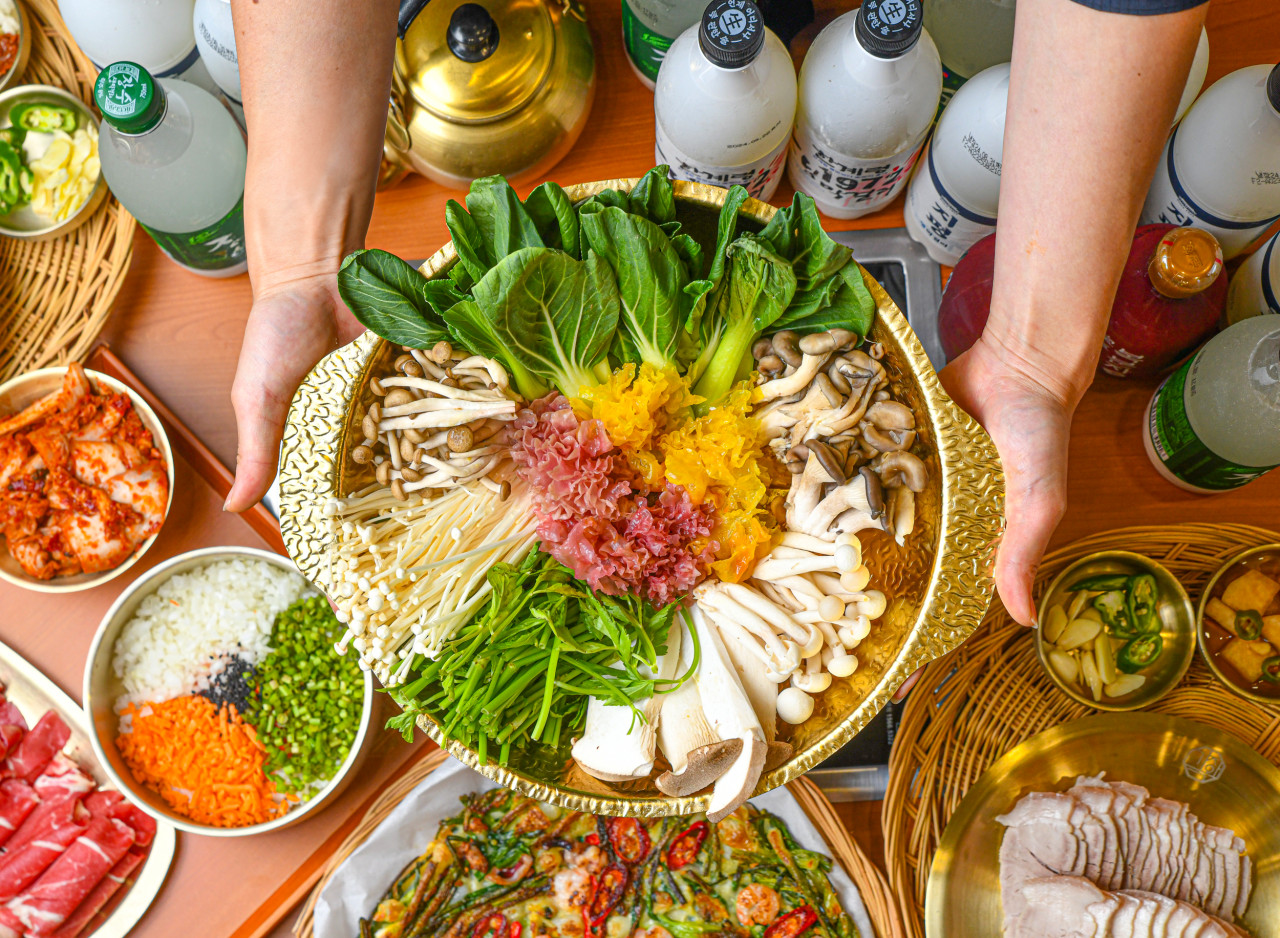 기장옥샤브칼국수 수원본점