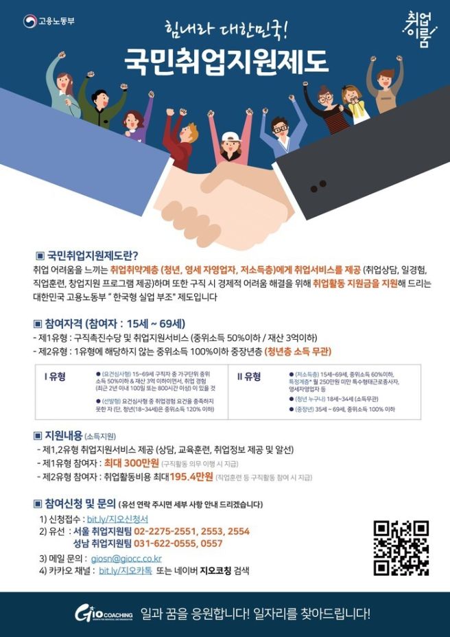 국민취업지원급 신청