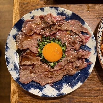 구워 먹는 육사시미 완성