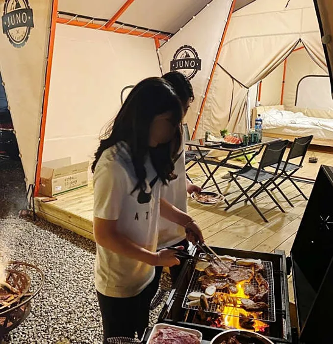 산소파크 글램핑 청송오토캠핑장