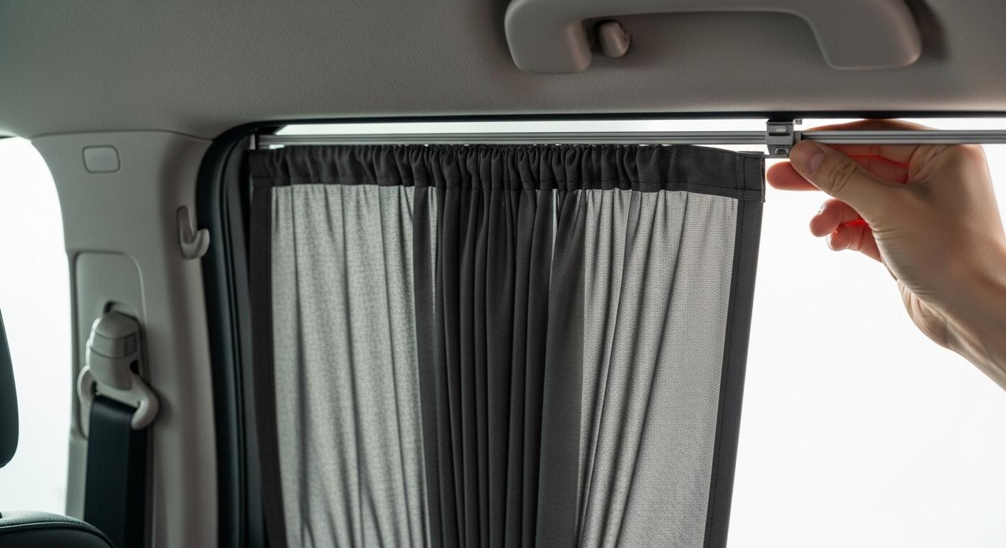 차량 커튼 시공