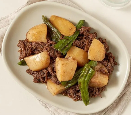 한국의 감자 요리 감자조림