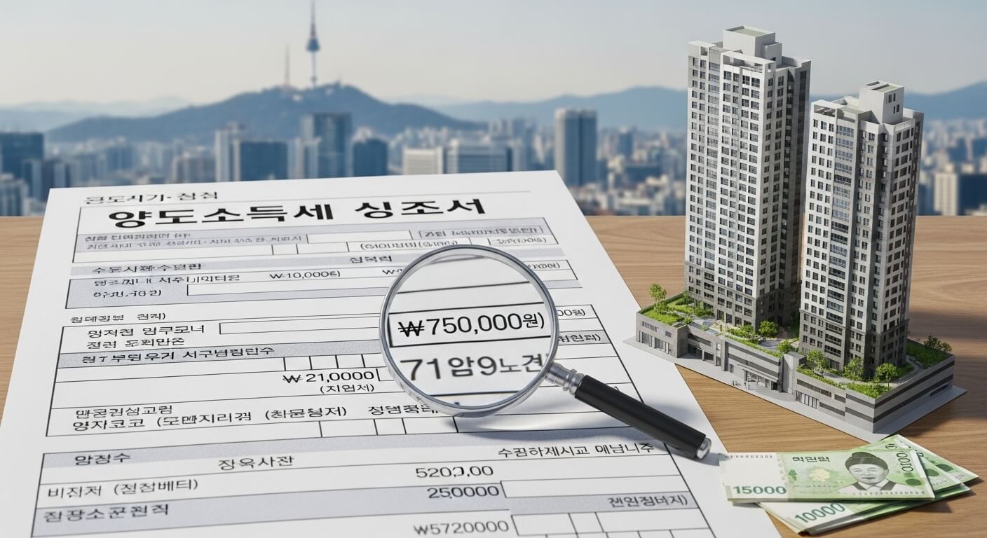 부동산 양도세율표