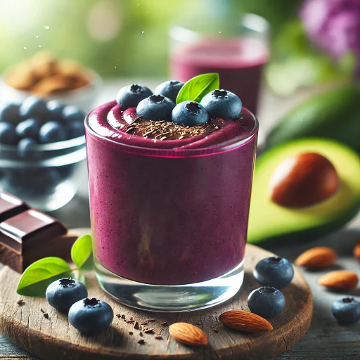 블루베리 스무디