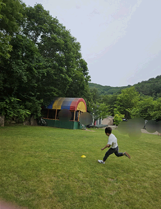 경주 산내들펜션 캠핑장