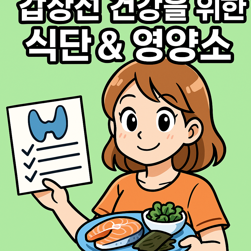 갑상선 건강을 위한 식단 & 영양소 관련사진