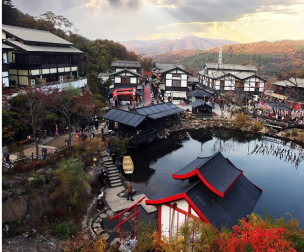 동두천 일본마을 니지모리 스튜디오 료칸 외관