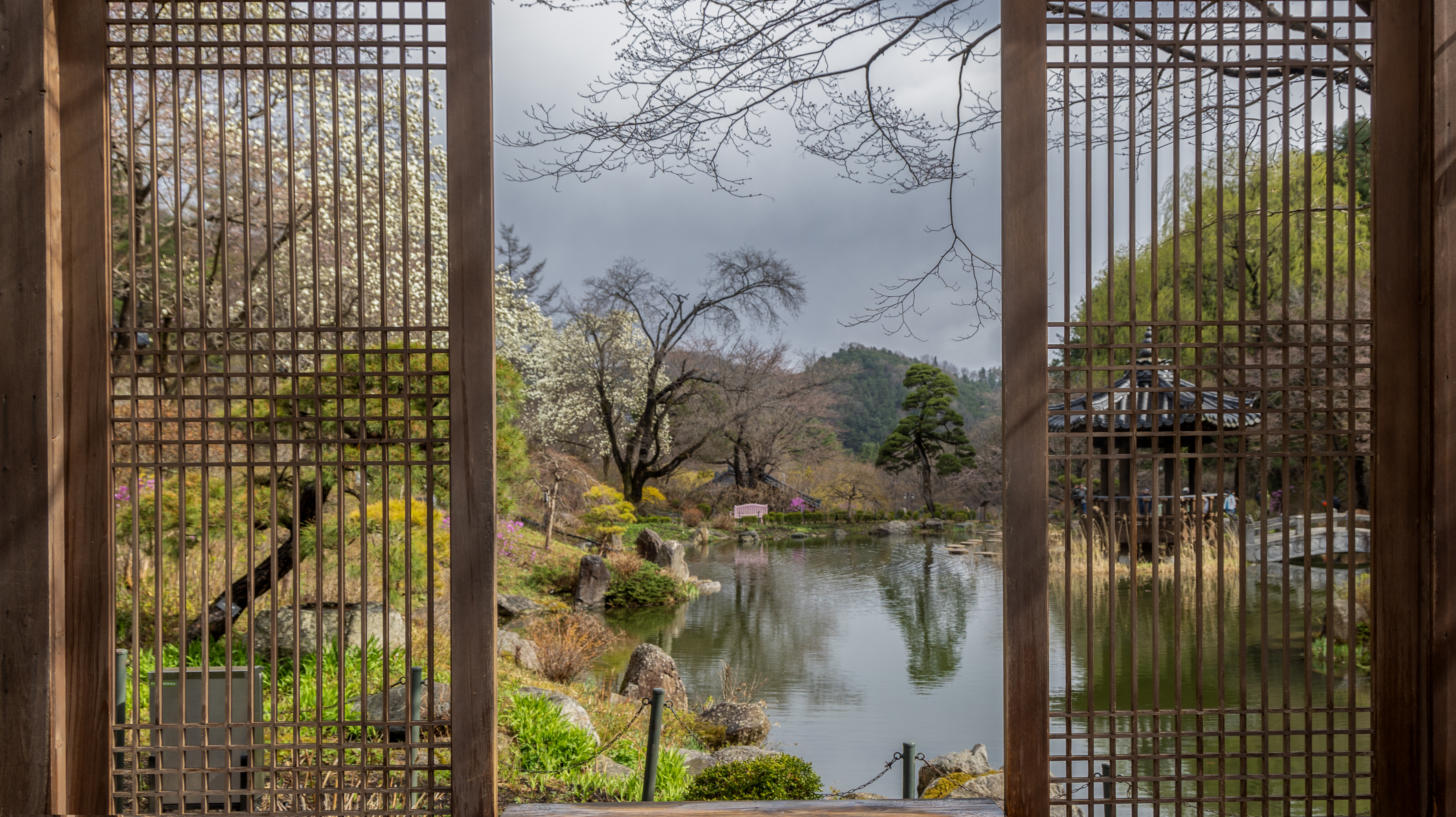 아침고요수목원정경