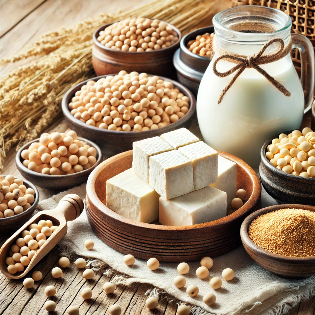 두부, 두유, 된장, 청국장