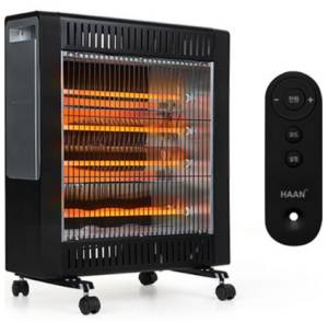 한경희생활과학 뉴트로 4단 쿼츠 석영관 히터