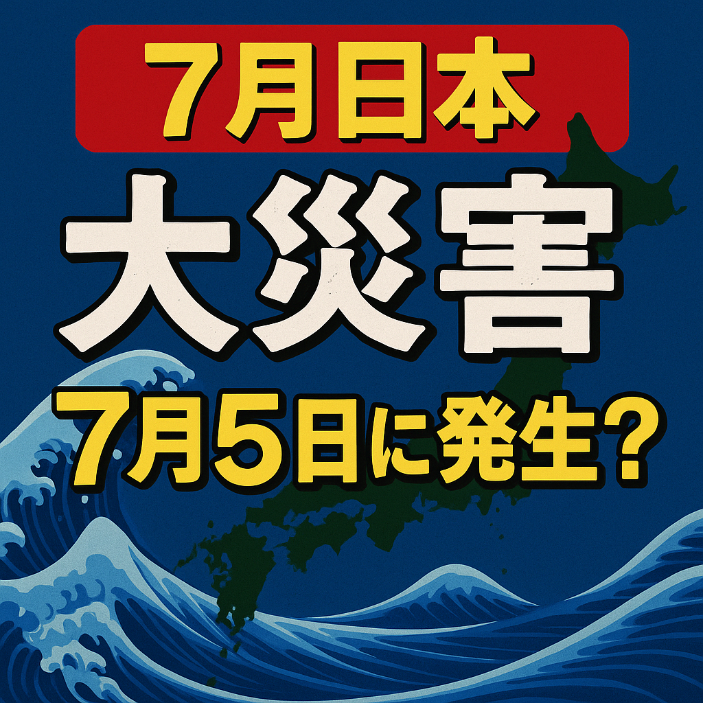 ‘만화 예언’ 기반 7월 5일 대재앙 루머 (일본)