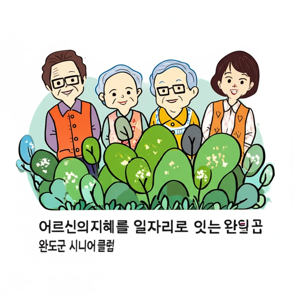 완도군 시니어클럽 사회복지사 채용 조..