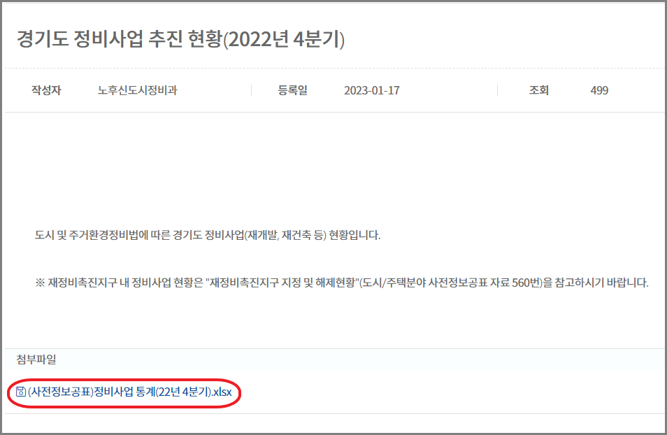 재개발 구역 확인하는 방법 (정부사이트 조회)