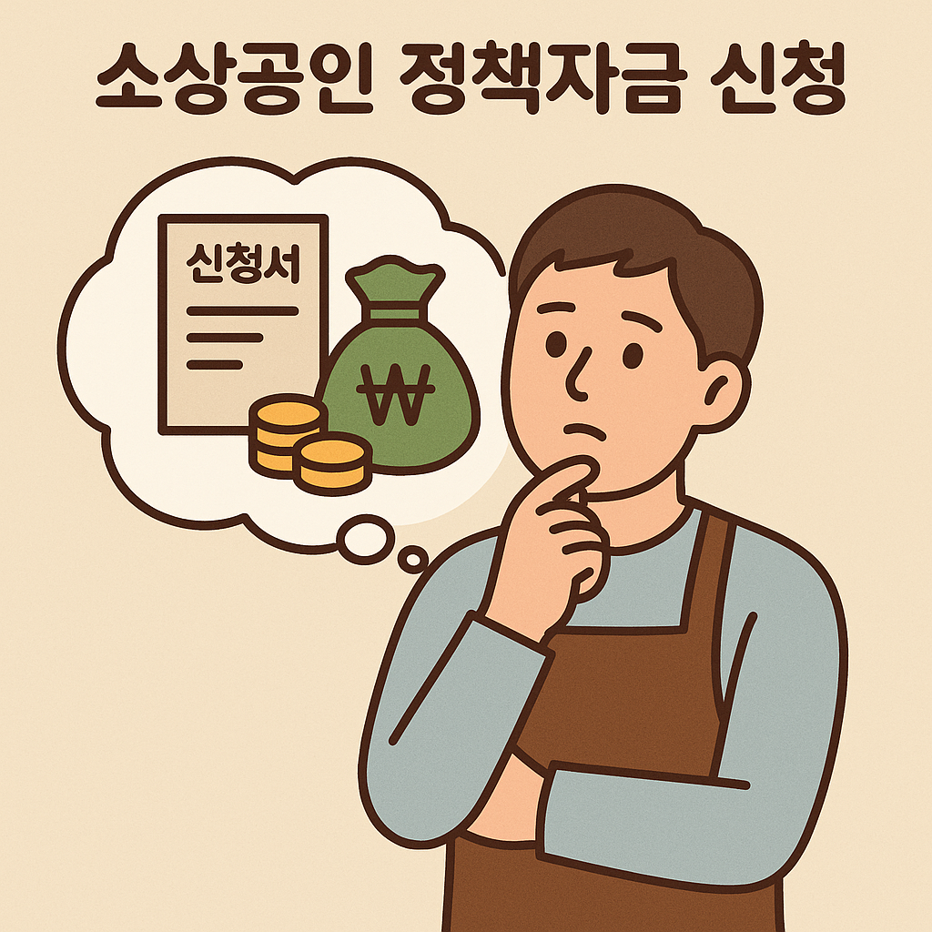 소상공인 정책자금 신청 방법 자격 조건 종류 금액 금리 한도
