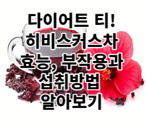 히비스커스차 효능, 부작용, 먹는법
