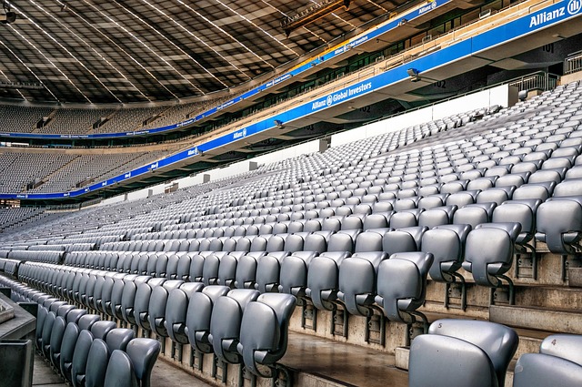 축구 경기장 관람석 사진