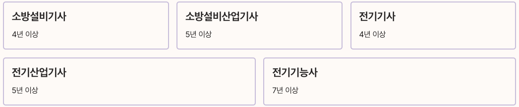 소방기술사 응시 자격 완벽 정리 이미지
