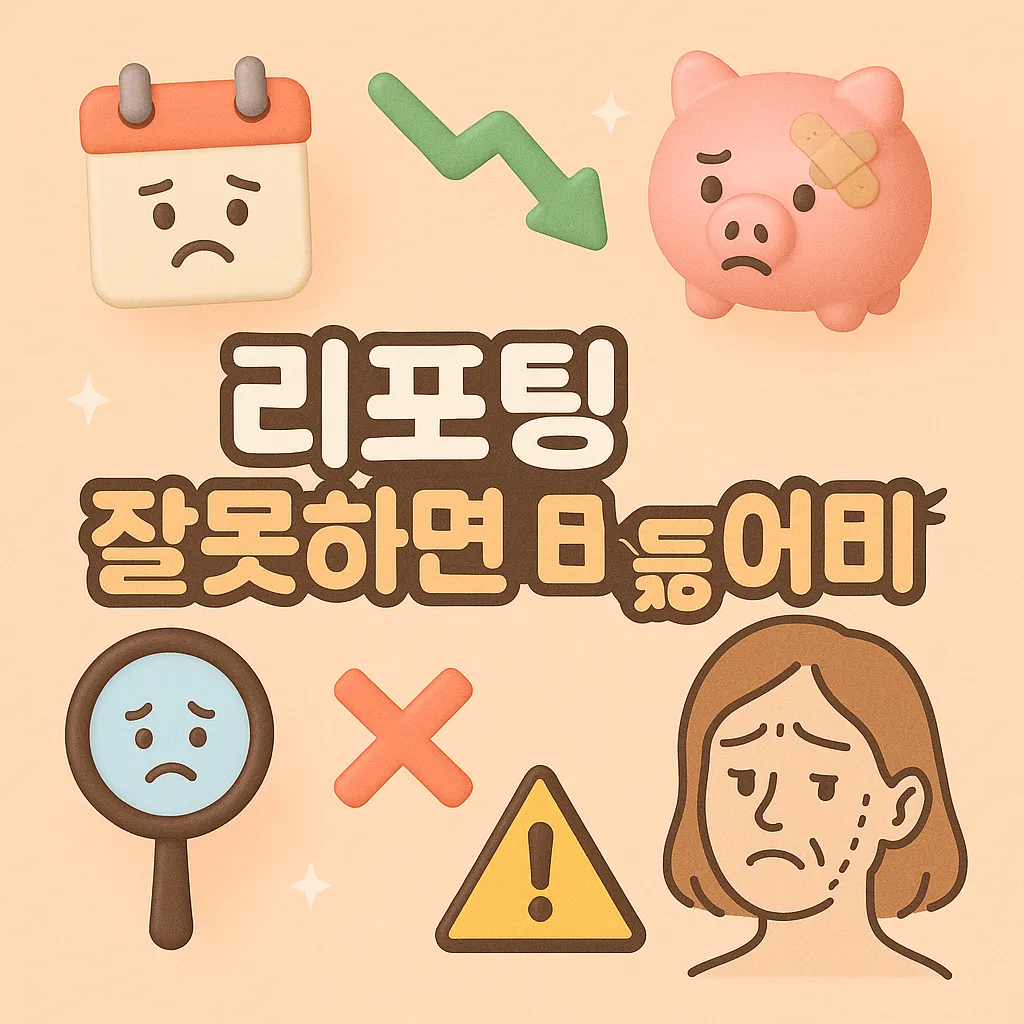 리프팅 잘못하면 더 늙어보이는 충격적인 이유