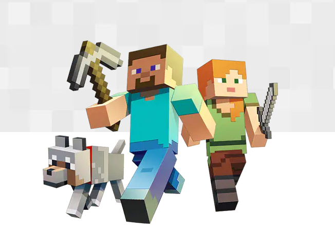 마인크래프트 스티브와 알렉스