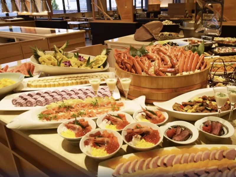 다이이치 타키모토칸 뷔페