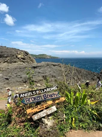 발리 브로큰 비치 Broken Beach 파도와 바람이 만든 천연 아치_21