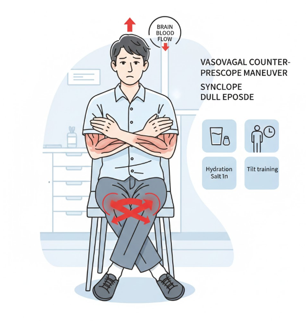 미주신경성 실신 관련 사진