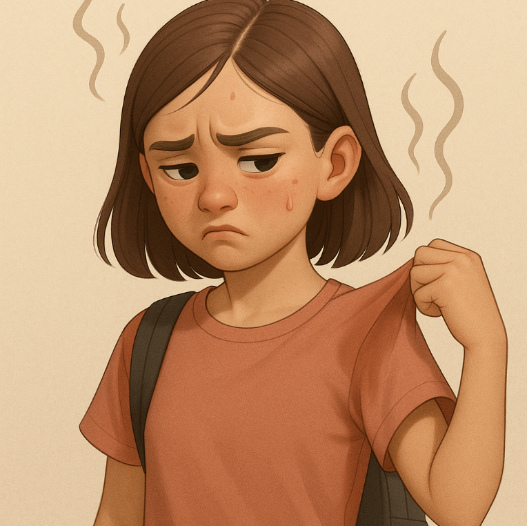 요즘 우리 아이 냄새가 심해졌다면?