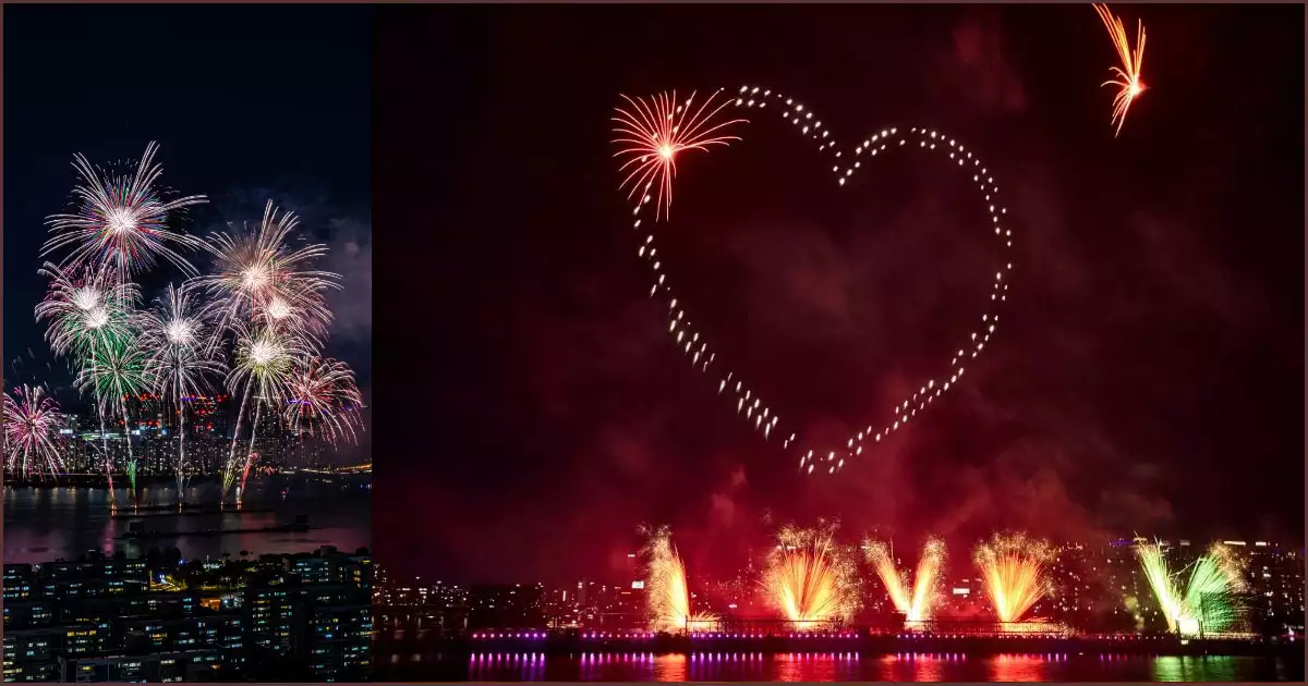 2025 서울세계불꽃축제 모습