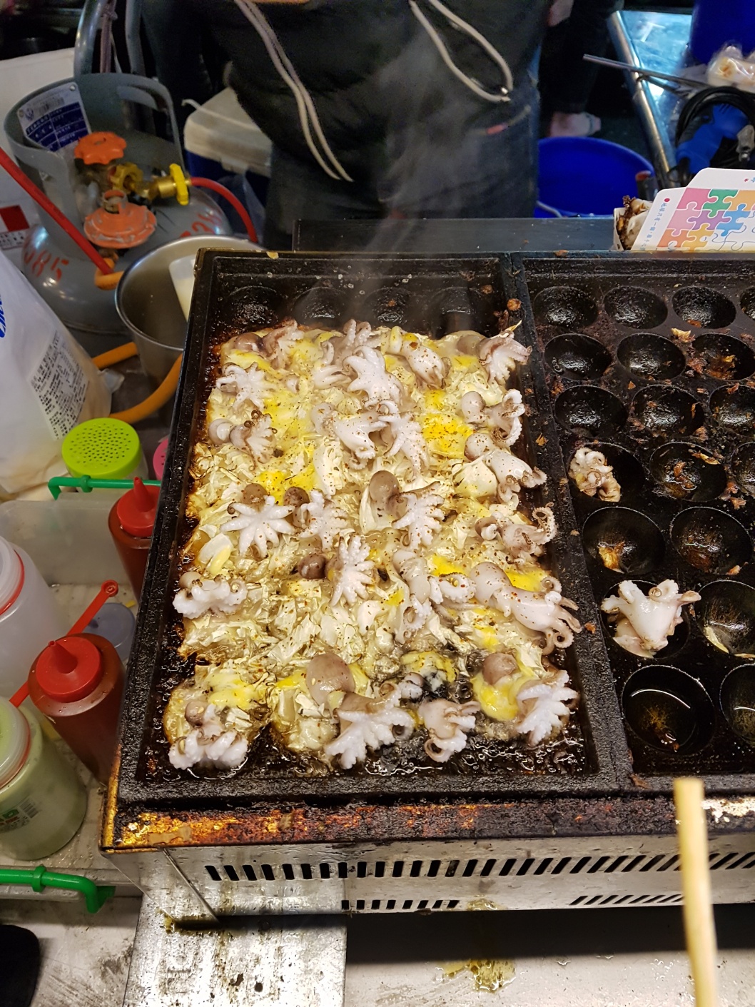 스린 야시장 먹거리