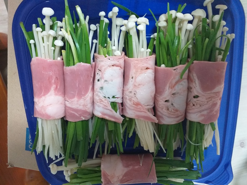 팽이버섯 요리
