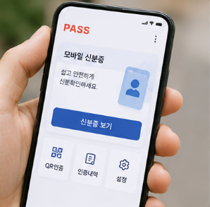 PASS 모바일 신분증 인정 범위