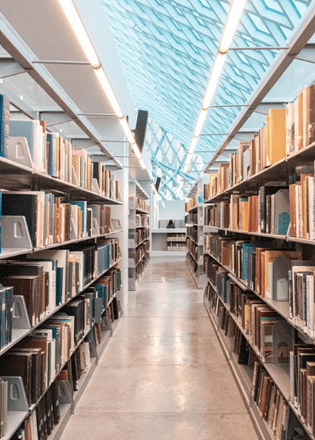도서관 내부 사진, 도서관에서 찾는 자기계발
