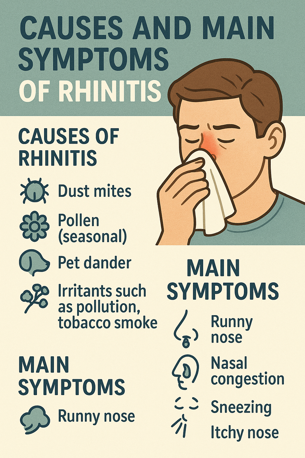 비염의 원인과 치료방법