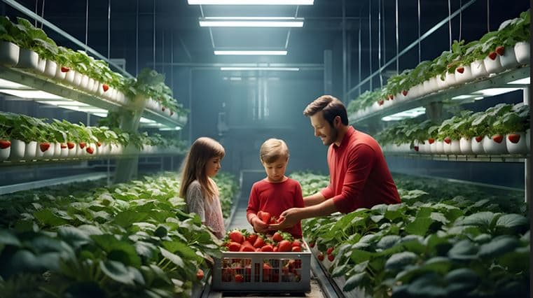 수직 농업(Vertical Farming): 도심 속 고층 빌딩에서 농사를 짓다