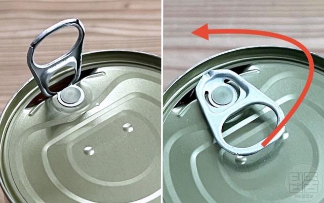 손힘 통조림 쉽게 여는법 통조림안전하게따기