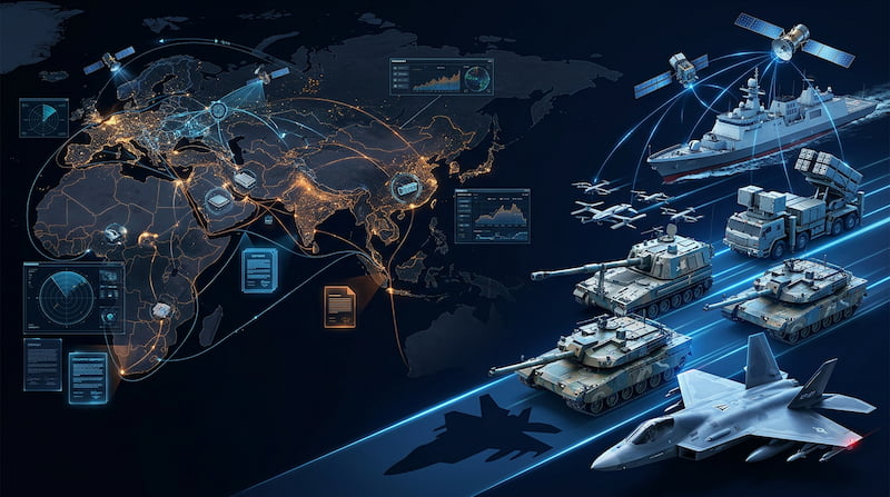 글로벌 지정학적 위기와 K방산 성장 인포그래픽