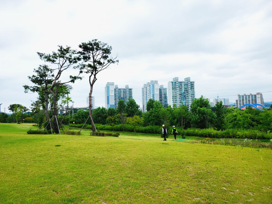 전라북도 완주 비비정파크골프장 소개