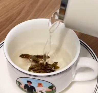 작두콩차