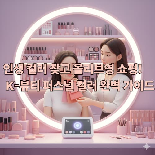 외국인 필수 코스! 서울 퍼스널 컬러 예약 방법과 가격 비교