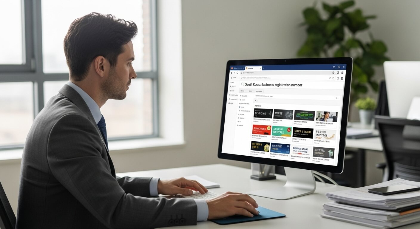 상호명으로 사업자등록번호