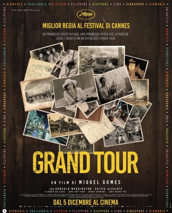 그랜드 투어 줄거리 결말 후기 리뷰 - 아시아여행 영화다시보기추천