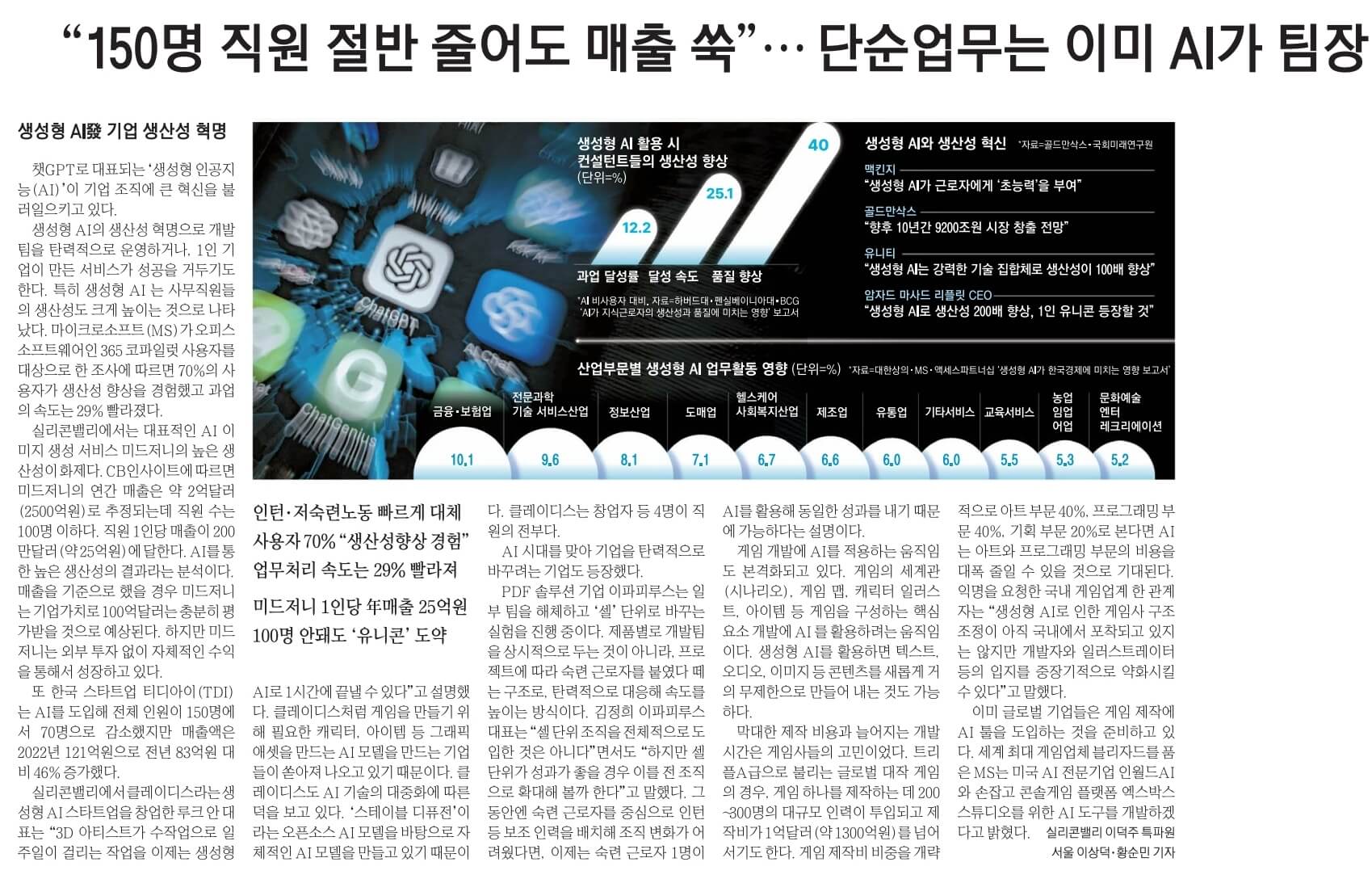 11월 29일 수 신문스크랩