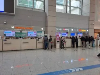 인천공항 제1여객터미널 이용 항공사 안내 및 체크인 정보_16