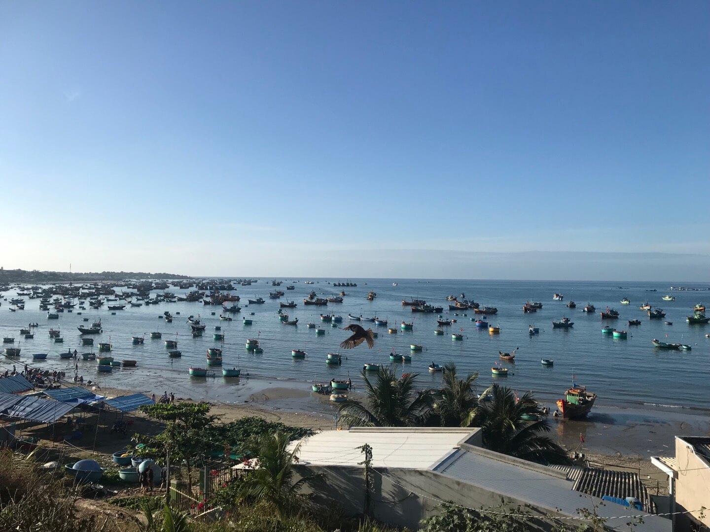 무이네 피싱빌리지 어촌 풍경 사진