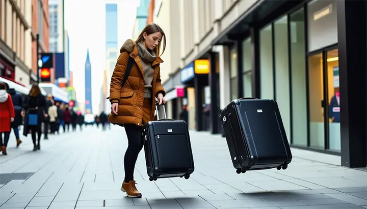 24인치 vs 20인치, 여자 혼자 여행 시 캐리어 어느 것이 더 나을까