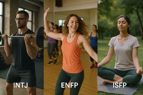 MBTI별 운동 스타일 핵심 요약
