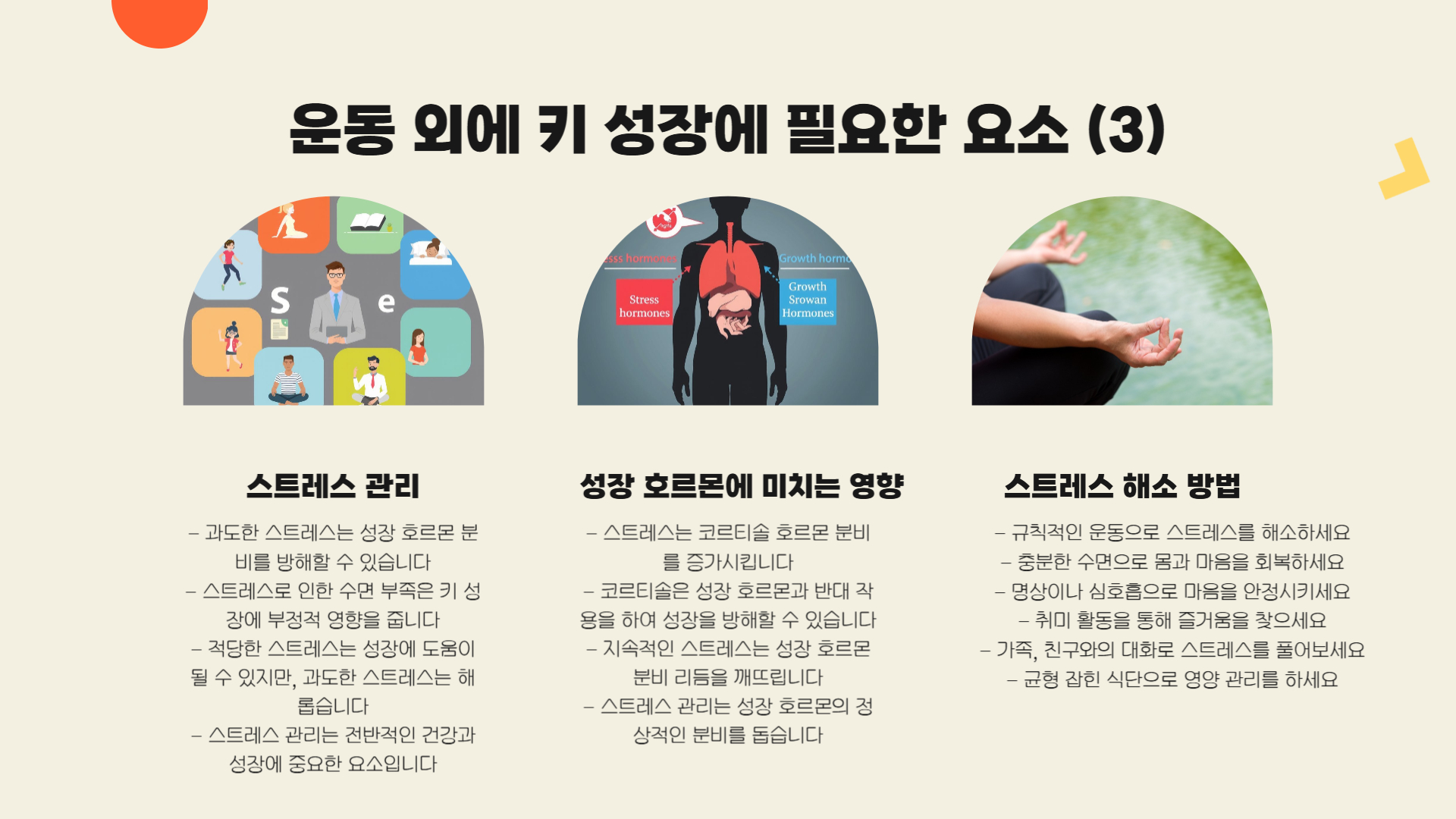 키 크는 데 효과적인 운동