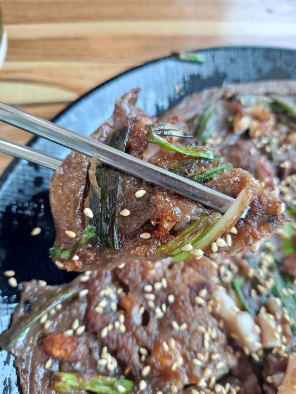 도토리파전 한조각